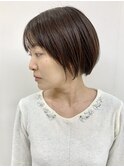 【FOLK】脱ショート似合わせカット☆切りっぱなしショートボブ♪
