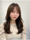 大人可愛いくびれヘア/似合わせカット/セミロング【Loom.林】
