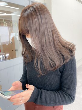ヴェルダ 池袋店(verda) 【verdaお客様】ブリーチなしブラウンベージュ mizuno