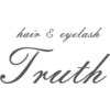 トゥルース(hair&eyelash Truth)のお店ロゴ