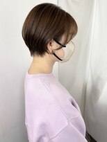 プラグ バイ ネオリーブ(plug by neolive) 大人ガーリー/チョコレート×髪質改善 [髪質改善/縮毛矯正]韓国N