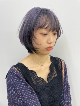 シカ(sica) pale purple × black