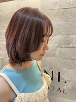 アマニ ヘアー ホスピタル(AMANI. HAIR HOSPITAL) 外はねレイヤースタイル