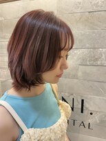 アマニ ヘアー ホスピタル(AMANI. HAIR HOSPITAL) 外はねレイヤースタイル