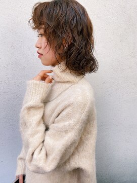フェンヘアーアイス 中目黒(Fen.hair ici) ★くせ毛風カール20代30代40代◎デジタルパーマ前髪小顔