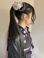 シャルトルーズ(Chart Reuse)&nbsp;ヘアセット×卒業袴