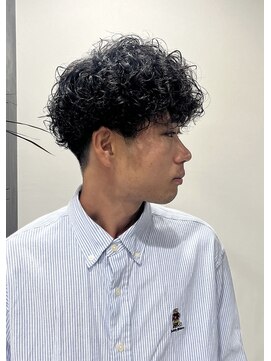 ネクストフォーヘアー(NEXT for hair) メンズマッシュ プードルパーマ 刈り上げ