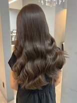 オズ 安積店(OZ)&nbsp;ダブルカラー外ハネボブインナーカラーハイライトケアブリーチ