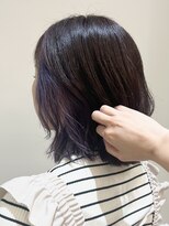 アヤラ オーガニックアンドスパ 東船橋店(AYALA)&nbsp;【江添茉友】パープルインナー×ナチュラルボブ