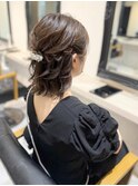 ボブのハーフアップ【CERCA新宿/新宿西口】