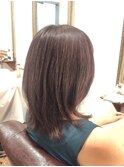 30代40代50代/レイヤーカット/ふんわりミディアム/くびれウルフ