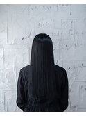 ロングのストレート
