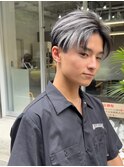 波巻きツイストスパイラルパーマ/フェザーパーマ/眉毛/メンズ