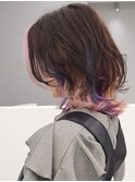 インナーユニコーンカラー/ウルフミディ