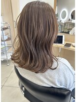 リラ(Lila)&nbsp;細めハイライトカラー/白髪ぼかし/グレージュ／ベージュ