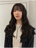 【YOKE】グレージュアッシュ透明感髪質改善顔周りレイヤー前髪