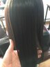 【大人女性の髪質悩みに】ナチュラル縮毛矯正リタッチ￥10000
