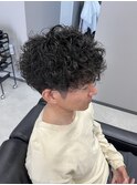 スパイラルパーマ