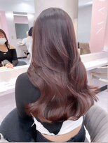 ジーナ 名駅(XENA.) 【haru】ラベンダーピンク/暖色カラー/ ダブルカラー/髪質改善
