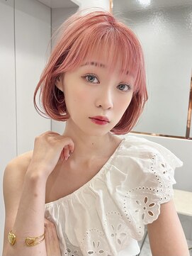 ロンドソレイユ 池袋(Lond soleil) くびれヘア/顔周り/韓国/ボブ/レイヤーカット/前髪/カラー/池袋