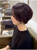 大人ショートボブ
