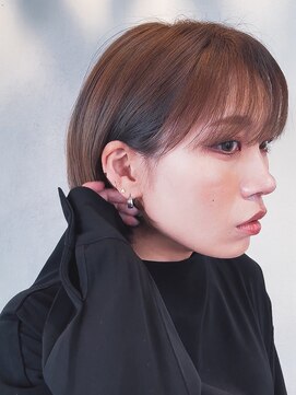 ラファンジュ ヘアー(Rohange hair) ショートカット/ライトブラウン