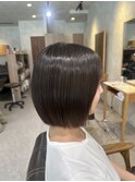 【bel.高野】切りっぱなしボブ