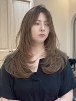 ボーテコンシェル 錦糸町(beaute concier)&nbsp;ミルクティーベージュダブルカラーインナーカラーケアブリーチ