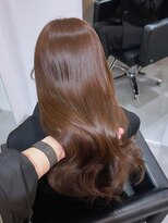 ラボ バイ アンキシム(Labo by AHNKISM)&nbsp;【レイヤーカット】韓国ヘア顔まわりカットロングレイヤー堀江