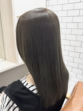 ハツ 橋本(HATSU) オリーブグレージュ◎髪質改善トリートメント【佐藤こうや】