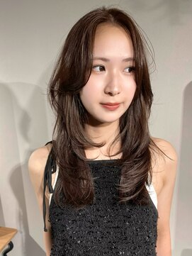 エイム(A-im) 顔周りレイヤー×ヘーゼルブラウン