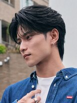 エリマ 横浜西口(elima) 横浜西口センターパートニュアンスパーマフェザーショート緩め