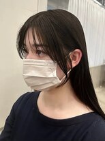 山野愛子美容室 銀座店&nbsp;秋色（ショコラブラウン）×韓国×ライナーカット