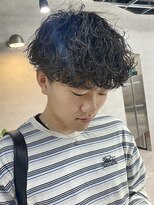 メンズサロン EIGHT MEN 北千住店【エイト】 波巻きパーマ（マッシュ/スパイラル/無造作ヘア）