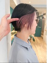 エミス バイ メルト 吉祥寺(emis by melt)&nbsp;【堀惠】インナーカラーラベンダーブラウン吉祥寺20代30代40代