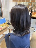 くびれヘルシースタイルふんわりカールショコラアッシュ