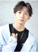 MEN’S HAIR/波巻ツイストスパイラル/フェザーパーマ/那覇