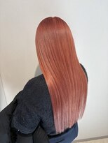 パプス ド コワフュール 川西能勢口店(Pap's de coiffeur)&nbsp;色落ちピンクベージュのコーラルピンク＊
