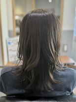 エニィ 池袋西口(Any) 着物ヘア/ダークアッシュ/ミディアムレイヤーカット/池袋