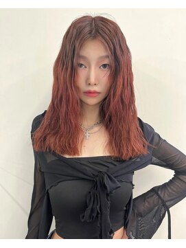 リノ(RLINO) wave hair Bordeaux