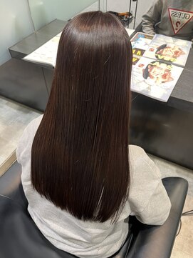 アヴァンス アリオ鳳店(AVANCE) 髪質改善トリートメント×カプチーノブラウン