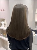 大人ピンクカラー/ハイトーンストレート