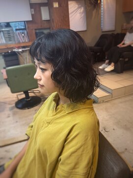 ロルド シェリ(Rold Cheri) 【山本智文】デザインパーマレイヤーボブ