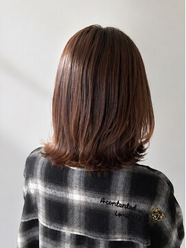 ヘアデザイン アンジェロ(Hair Design Angelo) 【仙台】外ハネくびれミディスタイル！