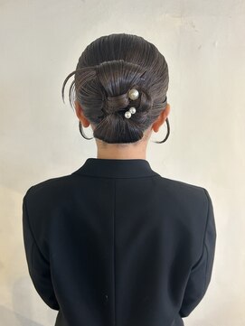 ムード マグ レーベル 南松本(MOOD Mag Label) 入学式ヘアセット/ヨシンモリ風ハーフアップ/韓国ヘア/20代