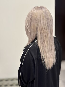 ユニックス ララポート豊洲店(UNIX Salon&Spa) ハイトーンカラー/ブリーチ/ロングレイヤー