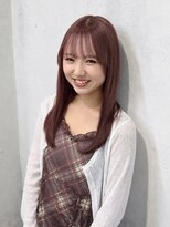 メイクス 町田(MAYKS) ピンクブラウン×縮毛矯正
