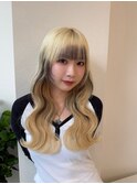 ハイトーン×プルエクステ