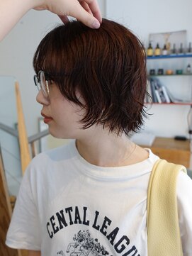 ライク ベター(like better) short bob/orange color