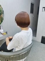 クロア(CHROA)&nbsp;【重めマッシュボブ×アッシュ系ベージュカラー】